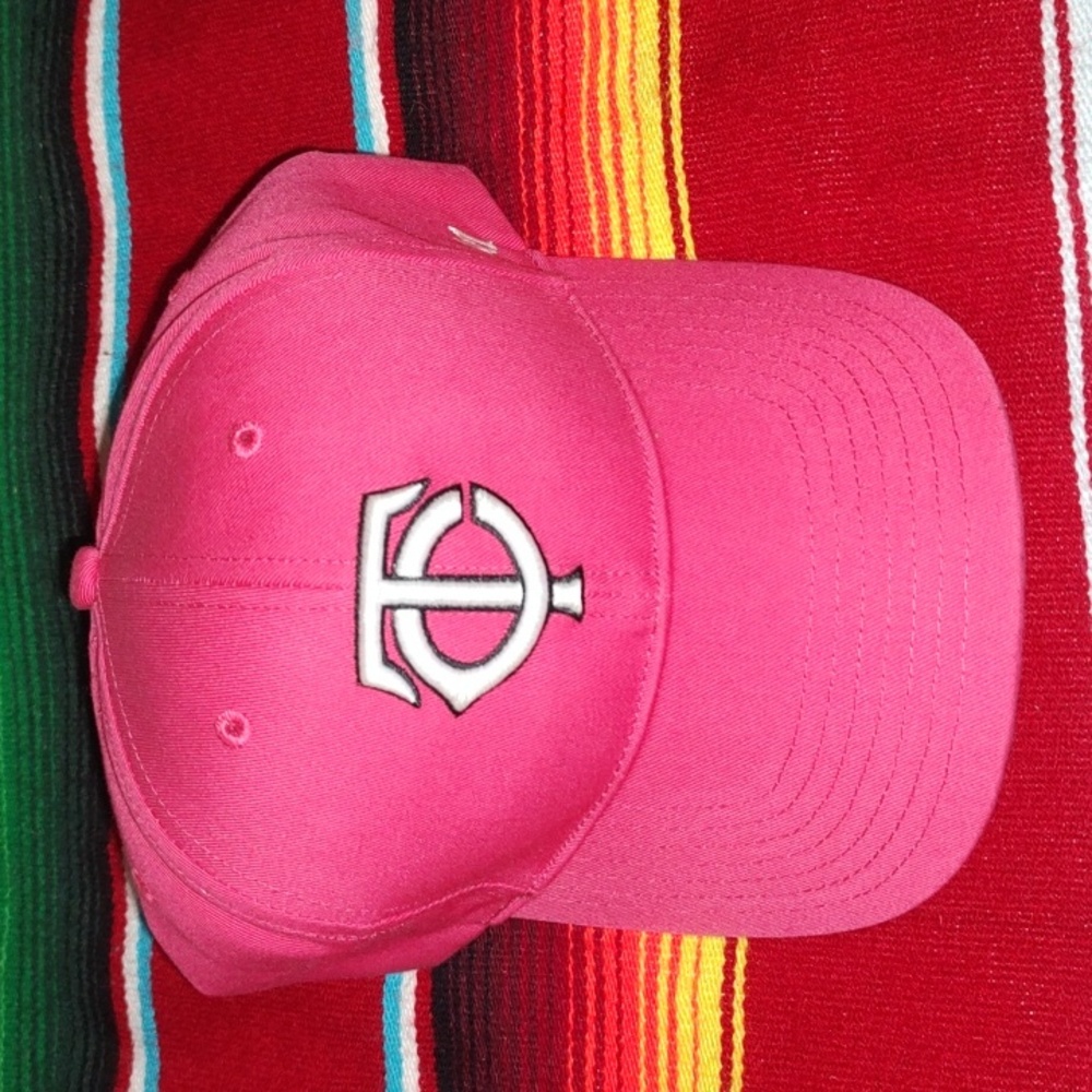 '47 Brand MLB Minnesota Twins Embroidered Kid's Snapback Hat Coral